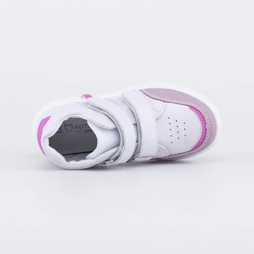 152363-23 Кожаные ботинки на липучках, все фото 4