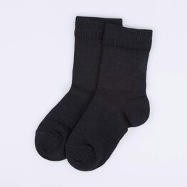 07742296-40 Тонкие термоноски Котофей Лайт черные для мальчики черный