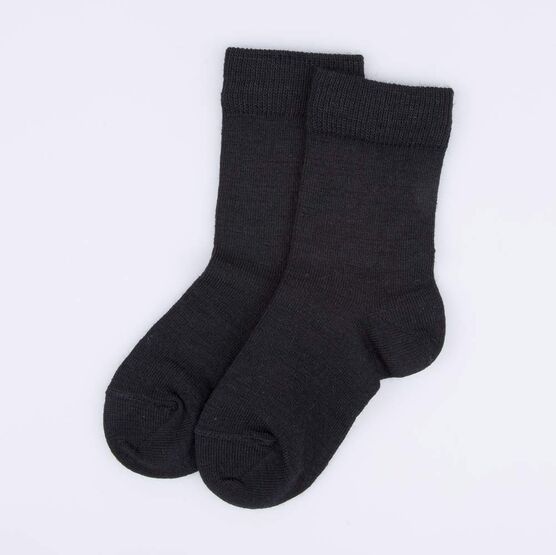 07742296-40 Тонкие термоноски Котофей Лайт черные для мальчики черный