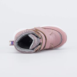 352397-42 Зимние ботинки для девочки-дошкольницы для девочки розовый фото №4