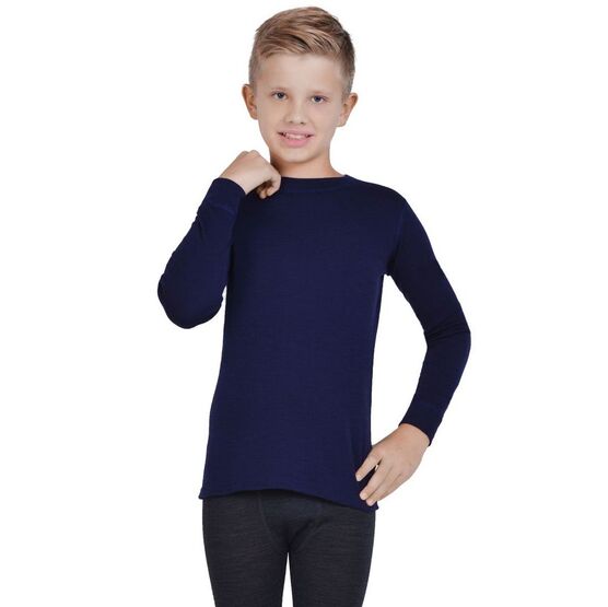 4SJ2HLRU-013 Термофутболка для мальчиков-подростков NORVEG Soft Teens синий для мальчики синий