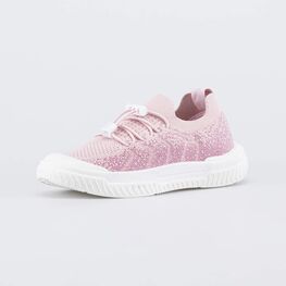 631167-11 Вязаные кеды на подошве FIT для девочки розовый