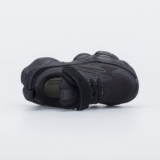 344539-71 Черные кроссовки с Softshell для мальчики черный фото №4