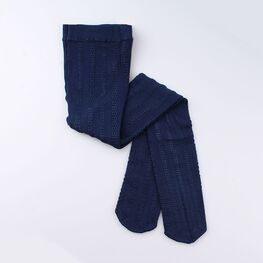 07832379-40 Колготки тонкие, вискоза, синие для девочки синий