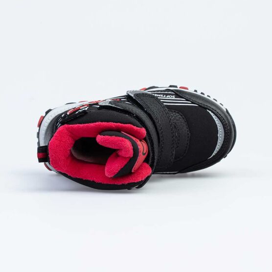 254988-41 Мембранные ботинки для мальчики черно-красный фото №4