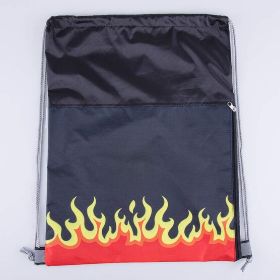 02708135-20 Мешок для сменной обуви Огонь для мальчики черно-красный