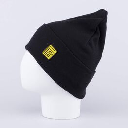 07711904-42 Хлопковая шапка в рубчик PLAY для мальчики черный фото №2