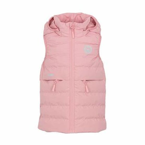 07057008-42 Теплая жилетка Розовый для девочки розовый