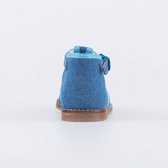 031085-21 Туфли для мальчика Машинка для мальчики джинс фото №5