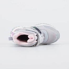654855-42 Мембранные ботинки SoftShell для девочки срб-сер фото №4